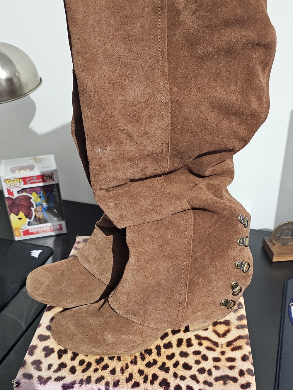 Vintage Naughty Monkey Suede Size 10